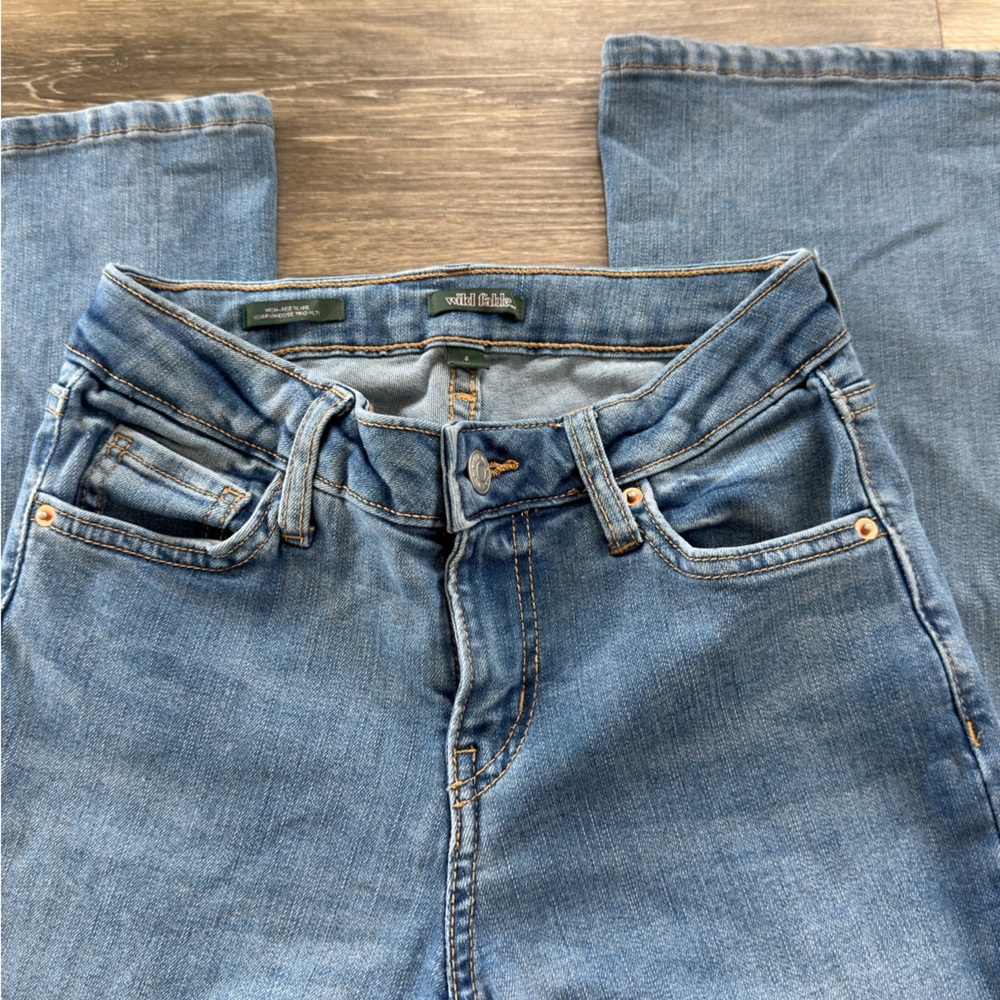 Wild Fable Classic Blue Denim Flare Jeans